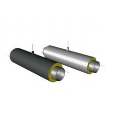 Элементы трубопроводов ППУ ОЦ с выводом кабеля тип 1 09Г2С 426х12х560х1х66х1000 мм ГОСТ 8732-78
