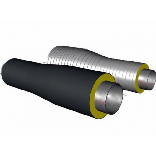 Переход стальной ППУ ОЦ с МЗИ тип 2 Ст20 45х3,5х32х3х1500 мм ГОСТ 8732-78