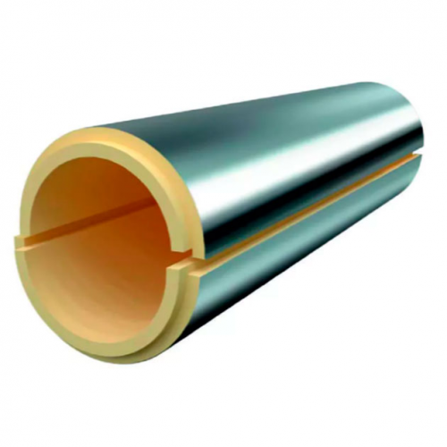 Скорлупа ППУ фольгированная для прямых участков 32х85 мм в Перми
