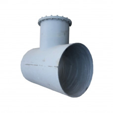 Тройник в ВУС изоляции с ЦПП равнопроходный 65х76х6 мм ГОСТ 17376-2001