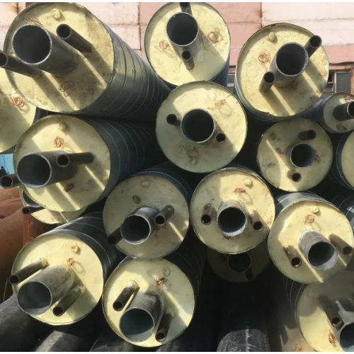 Труба в ППУ изоляции со спутником в полиэтиленовой оболочке тип 1 Ст20 Ду32 108х5 мм ГОСТ 8732-78