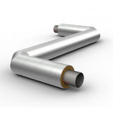 Z-образный элемент ППУ ОЦ тип 1 Ст20 273х8х400х0,8х62,7х1000 мм ГОСТ 10705-80